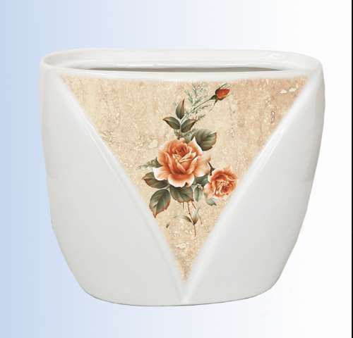 Vasca con decoro