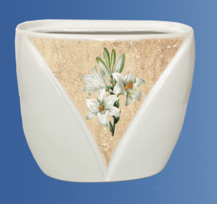 Vasca con decoro - immagine 3